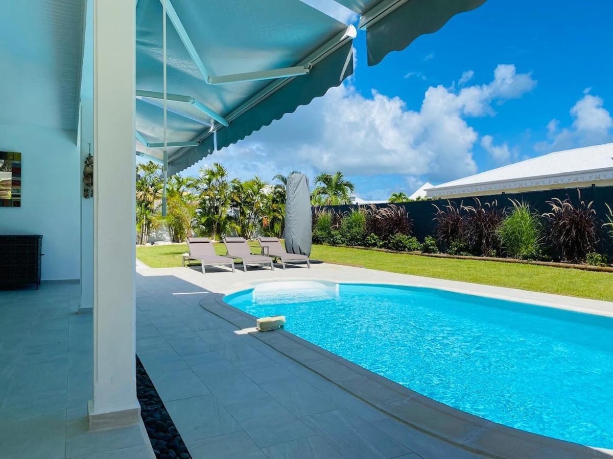 Villa Nomilou Beach Avec Acces Direct Plage 생프랑수아 외부 사진