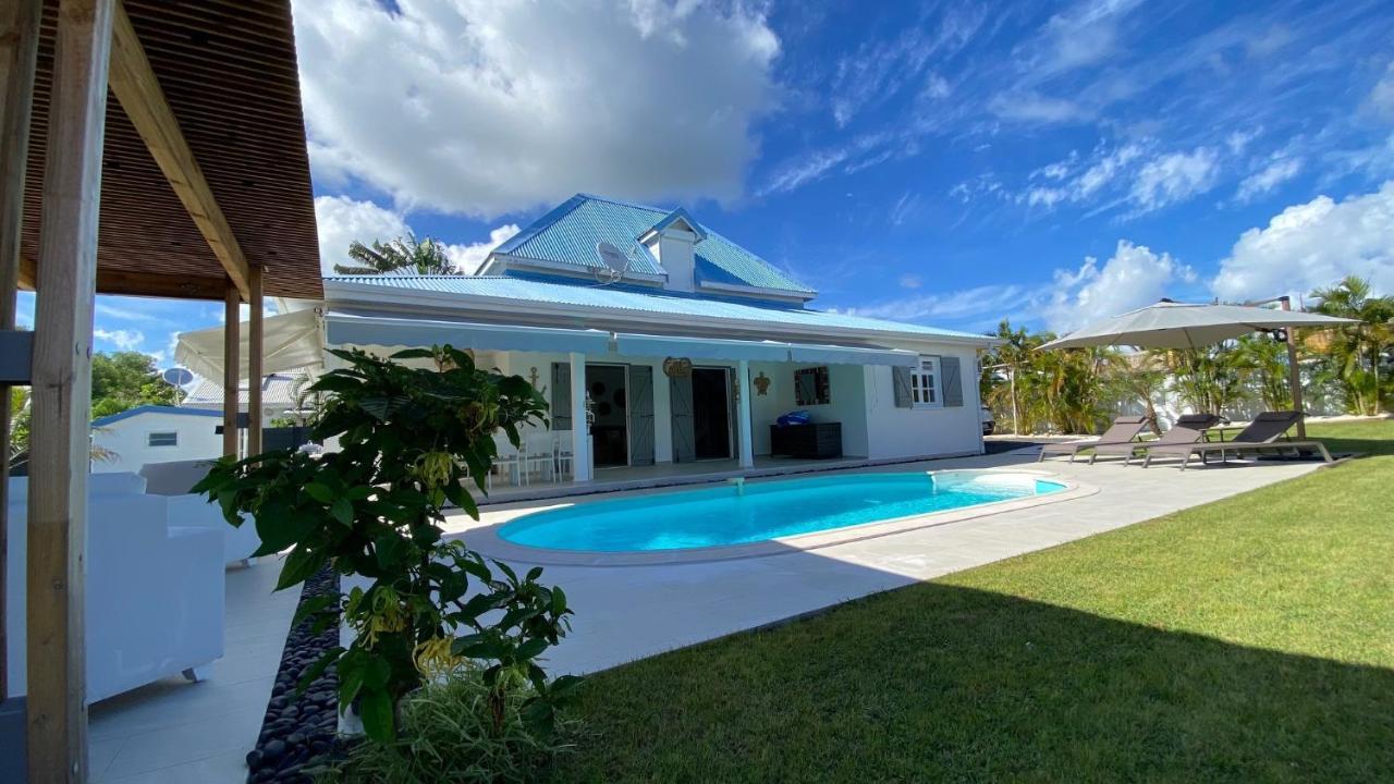 Villa Nomilou Beach Avec Acces Direct Plage 생프랑수아 외부 사진